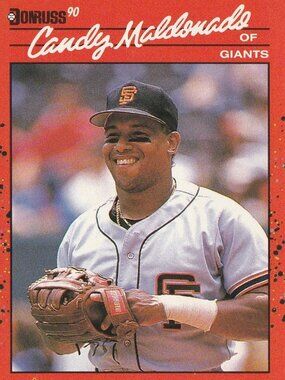 Candy Maldonado - Donruss 90 Baseball Card